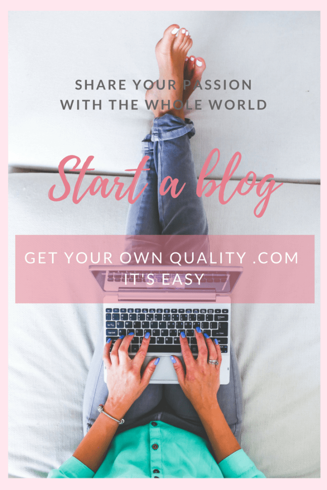 Start your own blog